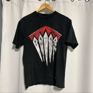 finn balor demon faded tee shirt medium